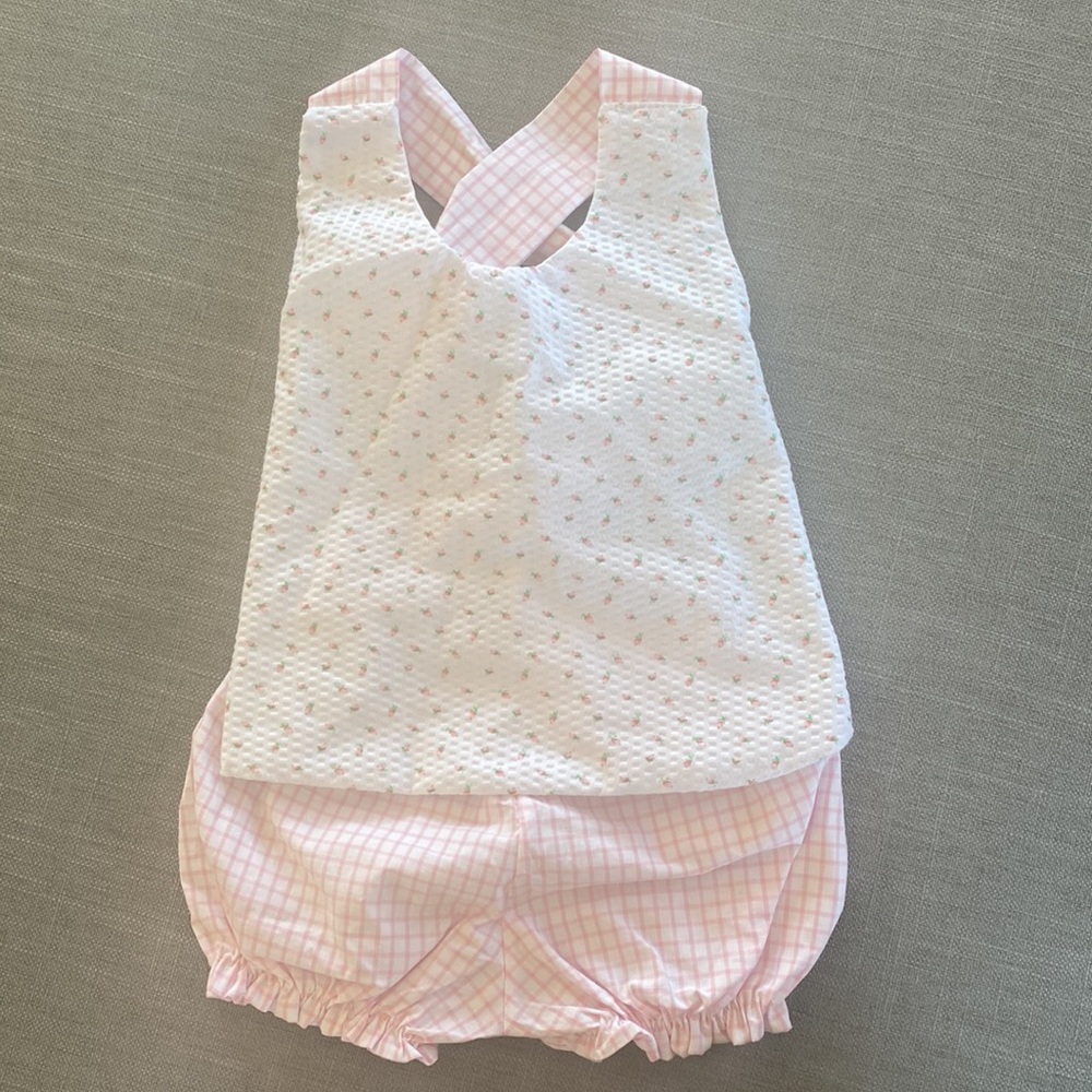 Beaufort Bonnet Strawberry Crossback Set